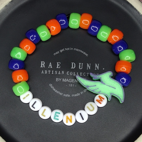 GLOW ILLENIUM Kandi Bracelet (green) - Picture 1 of 4